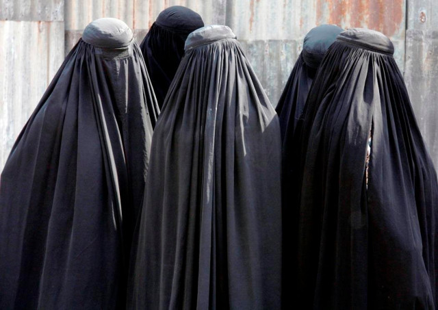 the women police station has booked a burqa clad woman on charges of robbery photo reuters
