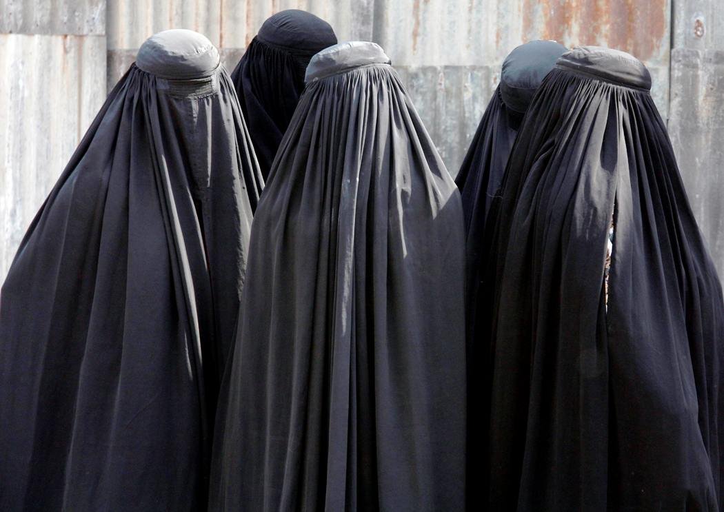 the women police station has booked a burqa clad woman on charges of robbery photo reuters