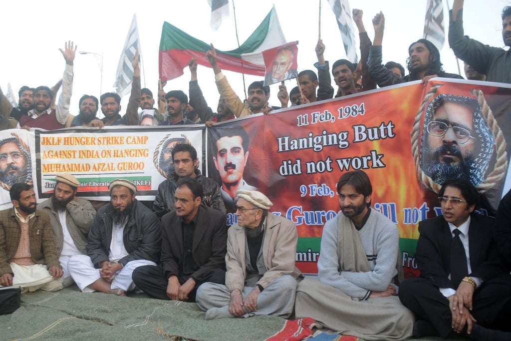 protest against the hanging of afzal guru photo zafar aslam