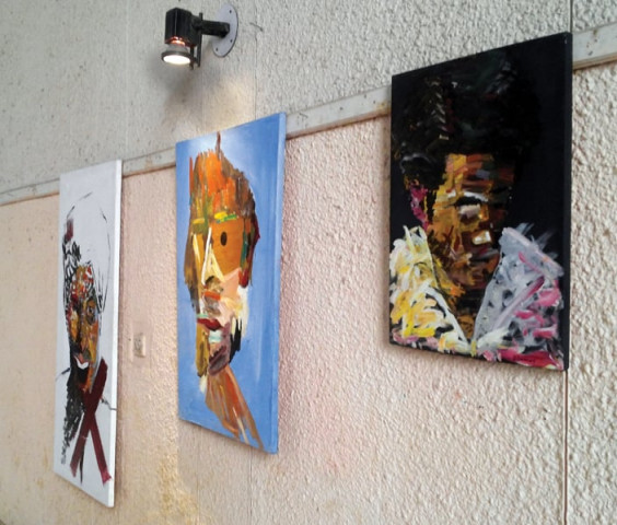 left one of the more popular pieces was zakir khan s portrait in oil of a pukhtun in a traditional turban right the body of work on display boasted oils acrylics pastels charcoal digital photography and pencils photos express left one of the more popular pieces was zakir khan s portrait in oil of a pukhtun in a traditional turban right the body of work on display boasted oils acrylics pastels charcoal digital photography and pencils photos express