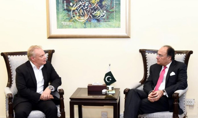 a representative from finnfund antti partanen calls on finance minister muhammad aurangzeb in islamabad on august 27 2024 courtesy financegovpk x a representative from finnfund antti partanen calls on finance minister muhammad aurangzeb in islamabad on august 27 2024 courtesy financegovpk x