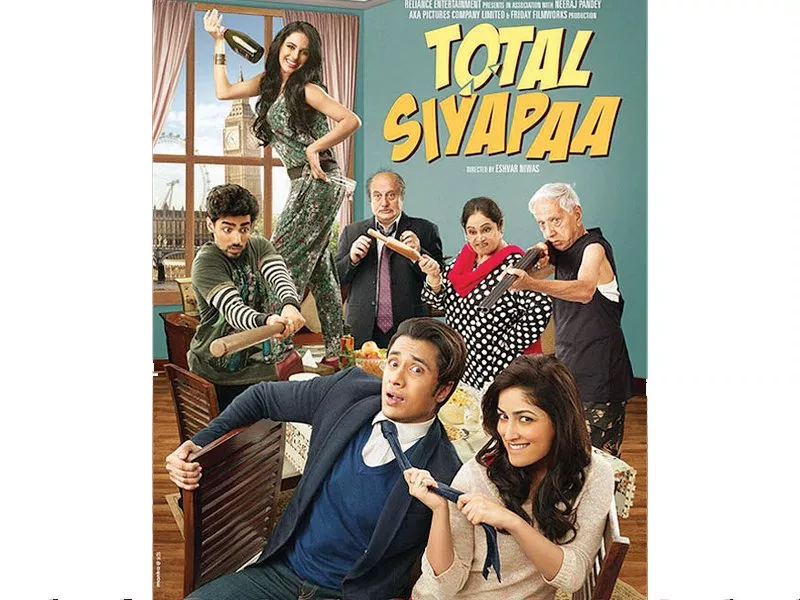 the official poster for total siyapaa photo publicity the official poster for total siyapaa photo publicity
