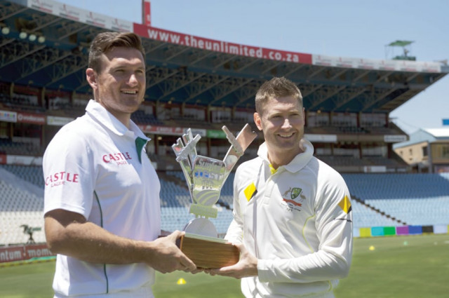 with both teams boasting formidable bowling attacks south africa and australia will look to their batsmen to win the three match test series photo afp with both teams boasting formidable bowling attacks south africa and australia will look to their batsmen to win the three match test series photo afp