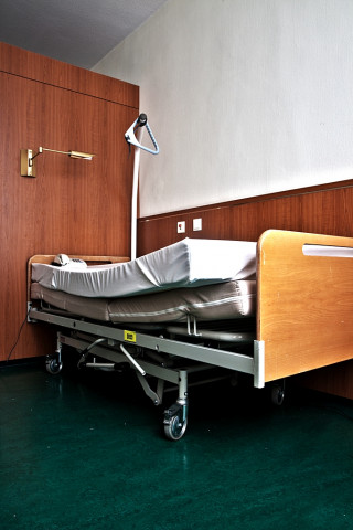 file photo of a hospital bed photo file