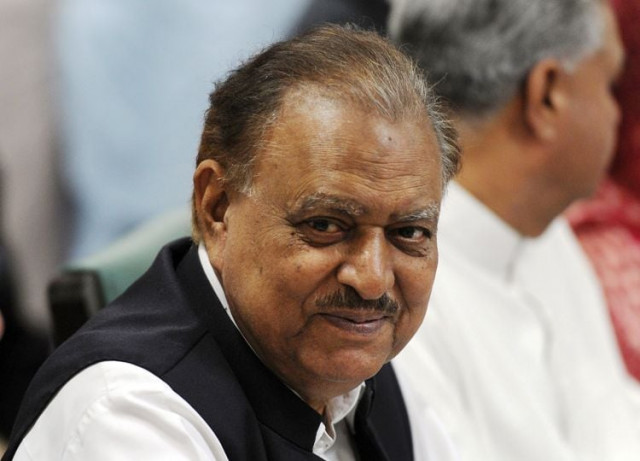 president mamnoon hussain photo afp president mamnoon hussain photo afp