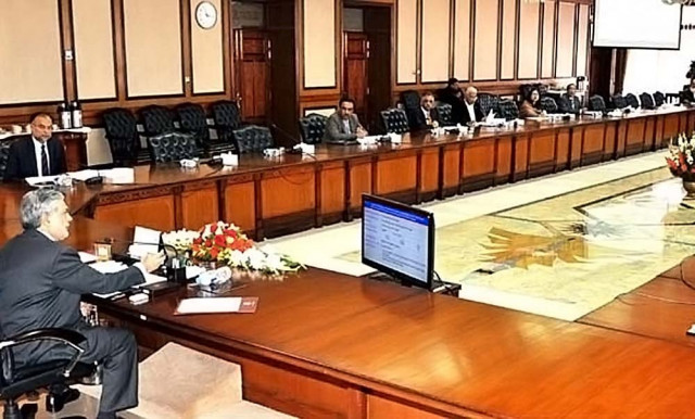 finance minister ishaq dar chairs the executive committee of the national economic council ecnec in islamabad on wednesday photo pid finance minister ishaq dar chairs the executive committee of the national economic council ecnec in islamabad on wednesday photo pid