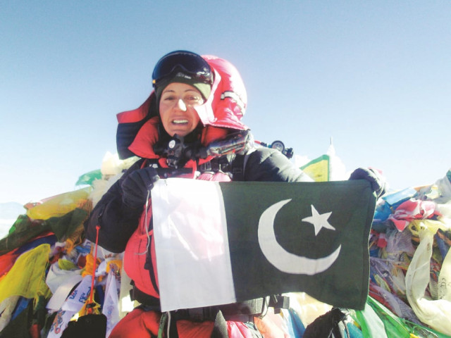 pakistani mountaineer samina baig photo file pakistani mountaineer samina baig photo file