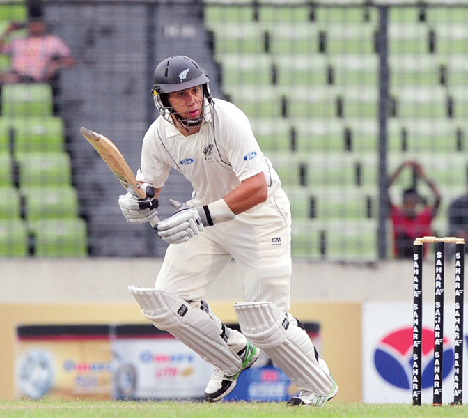 taylor who averages 136 from his past four tests will be a huge loss and mccullum admitted it was never ideal to play two new caps photo afp