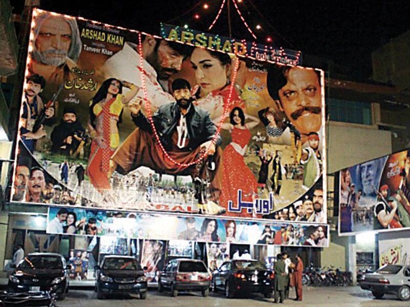 the once packed arshad cinema in khyber bazaar is now among the deserted halls of the city photo express