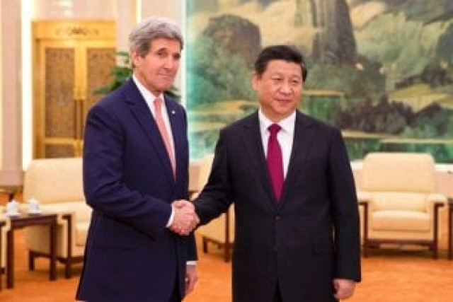 us secretary of state john kerry meets chinese president xi jinping photo afp