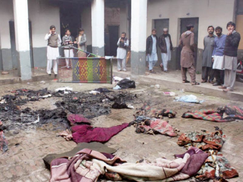 pksf members believe their dorm rooms were torched by members of ijt photo express