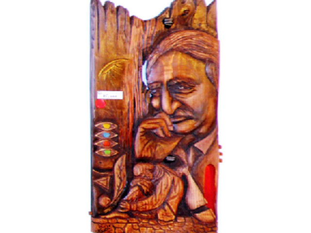 the art exhibition showcased several portraits of ghani baba by renowned painters and woodcarvers of afghanistan and pakistan photo express the art exhibition showcased several portraits of ghani baba by renowned painters and woodcarvers of afghanistan and pakistan photo express