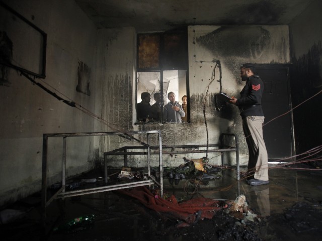firing incident in peshawar university leaves one student injured photo reuters