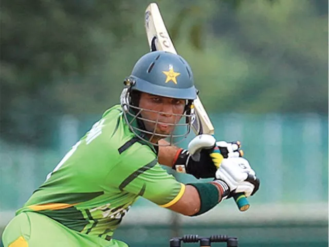pakistan captain sami aslam photo asian cricket council file pakistan captain sami aslam photo asian cricket council file
