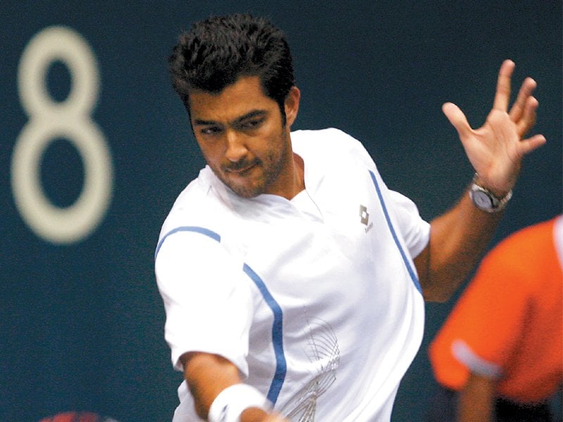 aisam and aqeel played their game of serve and volley to outplay the hosts photo afp file