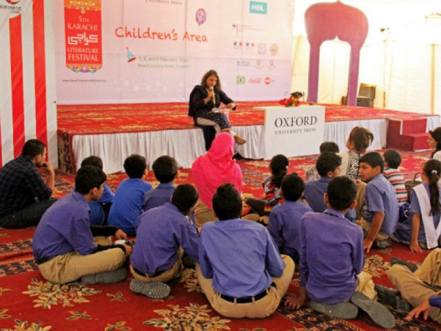 due to its growing popularity the children s section of the karachi literature festival has been turned into a separate festival altogether photo ayesha mir express due to its growing popularity the children s section of the karachi literature festival has been turned into a separate festival altogether photo ayesha mir express