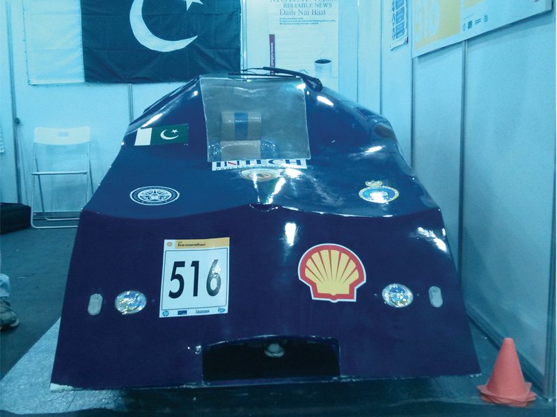 the pnec nust team was unable to impress in their urban concept category but won an off track award nevertheless as pakistan made their presence felt at the international event photo bilal memon express
