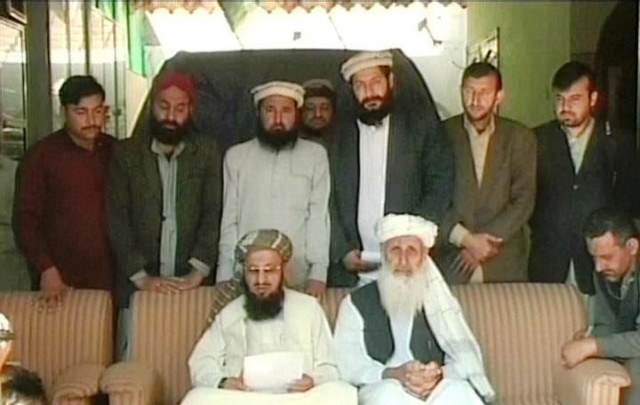 an express news screengrab showing prof mohammad ibrahim and yousuf shah an express news screengrab showing prof mohammad ibrahim and yousuf shah