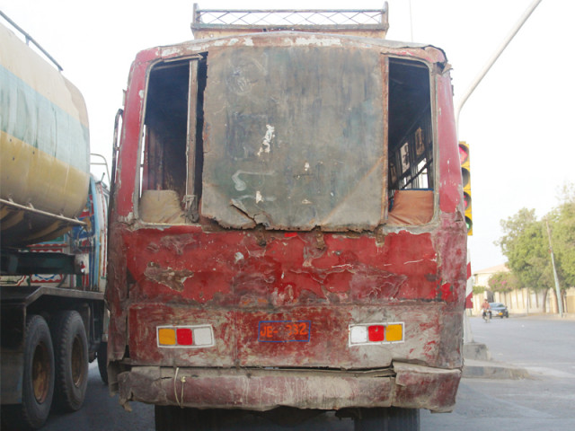 the owners or operators of these commercial vehicles pay a monthly sum as bribe to each traffic police check post that falls on their route photo ayesha mir express the owners or operators of these commercial vehicles pay a monthly sum as bribe to each traffic police check post that falls on their route photo ayesha mir express