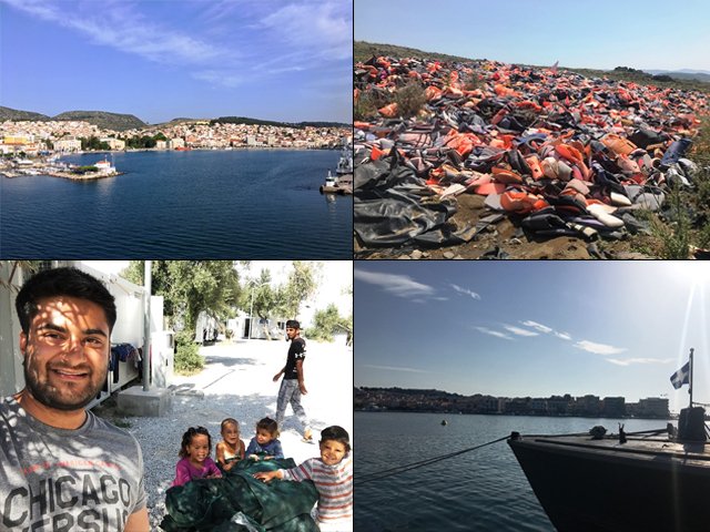 lesvos from a tourist heaven to the refugee island of drowned boats and lifejackets