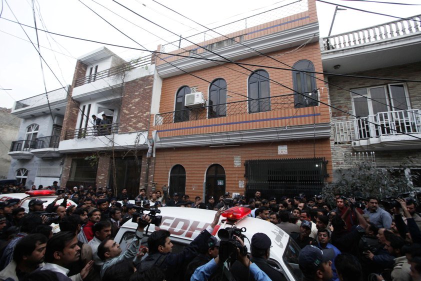 the house where eight members of the same family were found dead photo abid nawaz