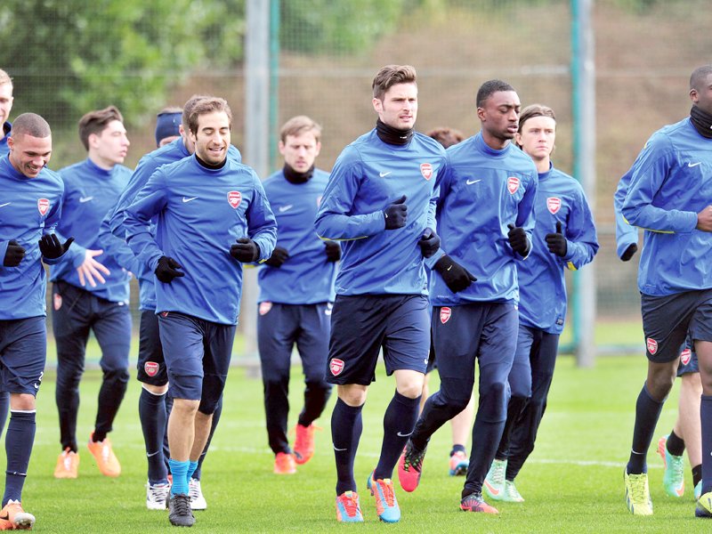 arsenal is anticipating the return of the german giants bayern munich to the emirates on wednesday for their champions league encounter photo afp