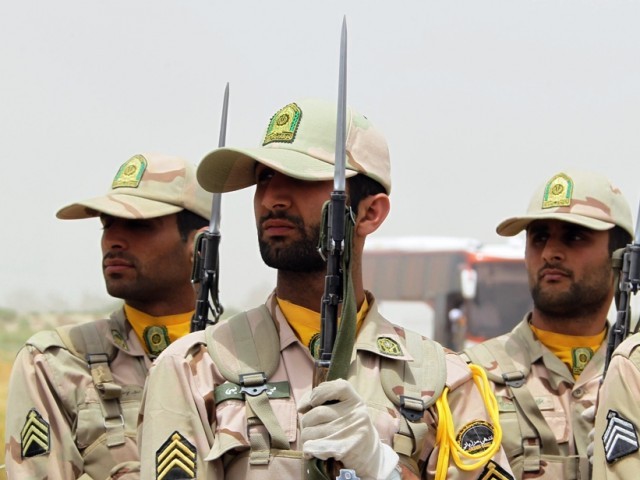 five iranian border guards had been kidnapped and allegedly taken to pakistan by militants photo afp file