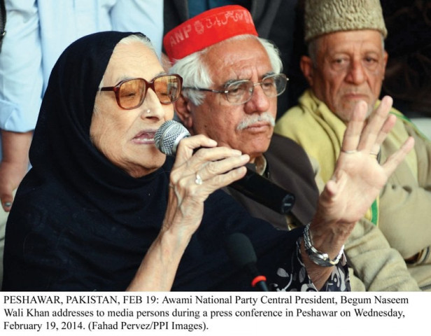 begum naseem stated the organisation process of the party will be completed by april photo ppi begum naseem stated the organisation process of the party will be completed by april photo ppi
