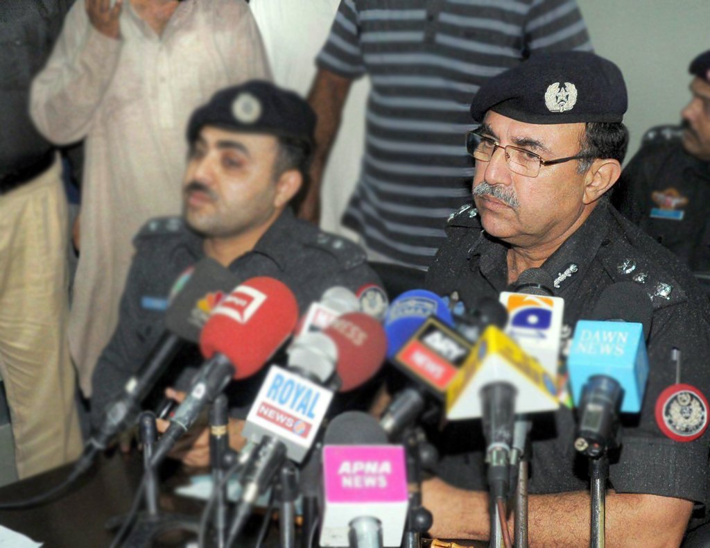 additional ig cid iqbal mehmood has taken charge as the acting ig sindh police till the new ig is appointed photo express file