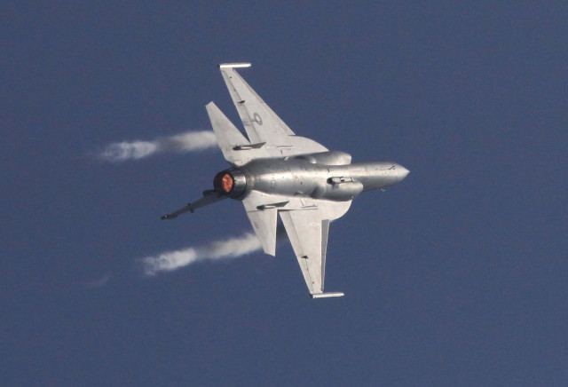 file photo of a pakistan air force jf 17 thunder photo ppi file photo of a pakistan air force jf 17 thunder photo ppi
