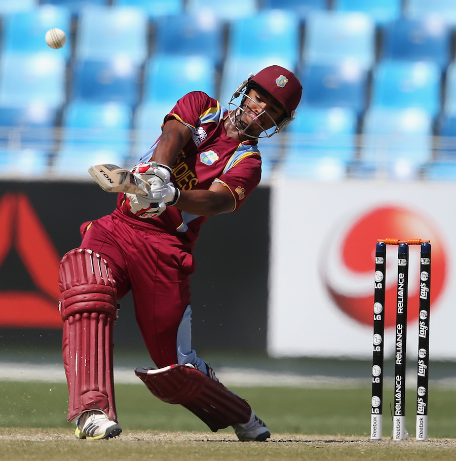 nicolas pooran 039 s astonishing 143 out of west indies 039 208 was in vain as australia comfortably beat them in the quarter final of the under 19 world cup photo icc