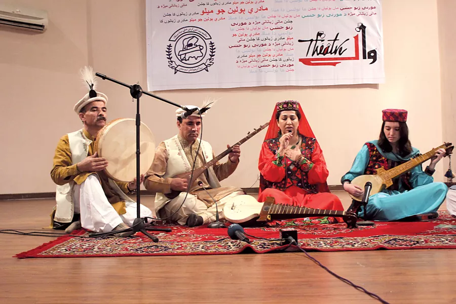 sufi music group laqa from hunza and chitral performing at the festival photo waqas naeem express sufi music group laqa from hunza and chitral performing at the festival photo waqas naeem express