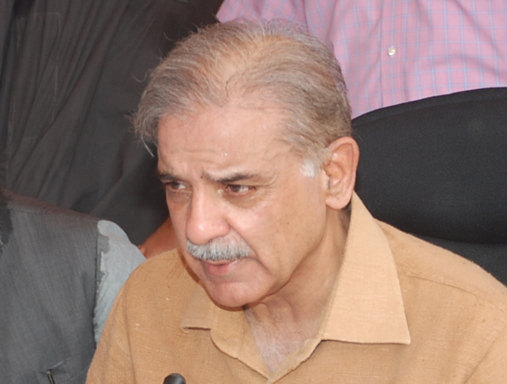 punjab chief minister shahbaz sharif photo israrul haq