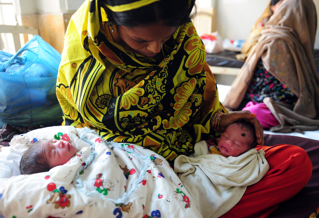 in pakistan fewer than half of women had a skilled health worker present at birth photo afp file