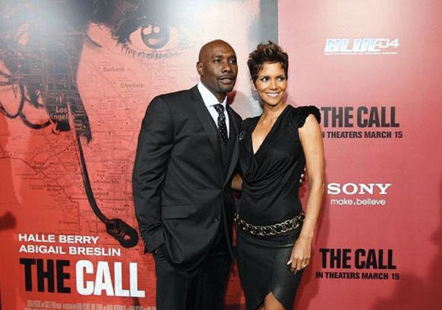 african american actors halle berry and morris chestnut pose at the premiere of the call in los angeles photo file african american actors halle berry and morris chestnut pose at the premiere of the call in los angeles photo file