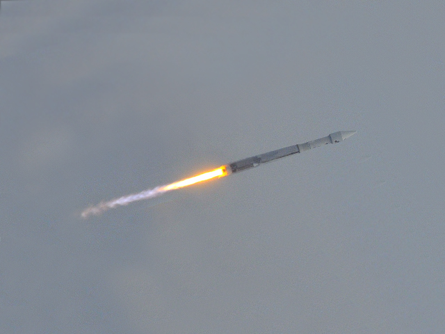 file photo of a rocket photo afp