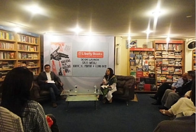 in debut novel a reporter creates fiction out of real events in a very real city