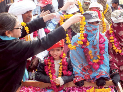 for loved ones blistered baloch at the gates of the capital for loved ones blistered baloch at the gates of the capital