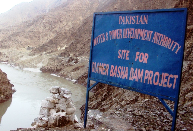 the disputed land is among the areas being demarcated for acquisition for the much awaited diamer bhasha dam project photo inp file