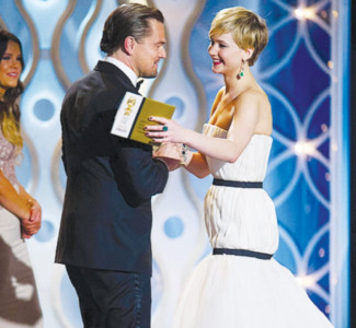 did you know lawrence wins title for most beautiful and dicaprio for most attractive