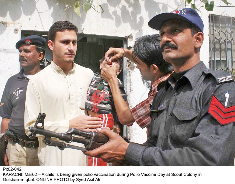 polio workers were successfully able to administer vaccinations in 24 ucs across the city photo online