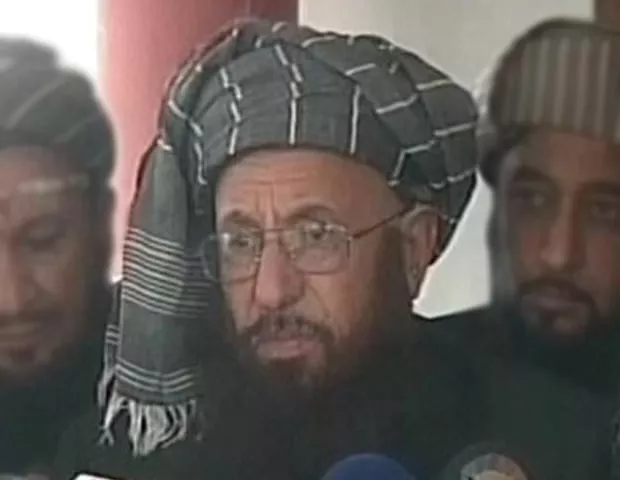 express news screengrab of jamiat ulema e islam samiul haq chief maulana samiul haq express news screengrab of jamiat ulema e islam samiul haq chief maulana samiul haq