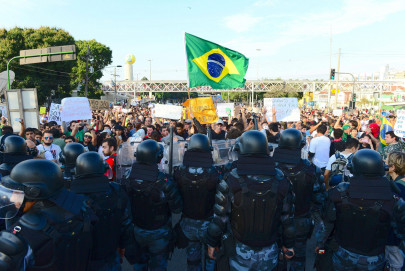 brazil to tighten security after protests
