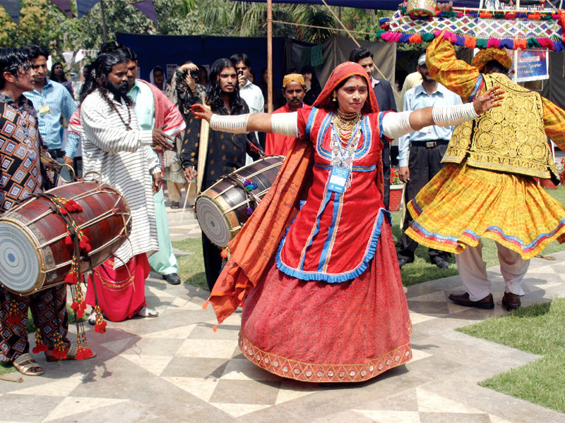 file photo of a gypsy mela photo abid nawaz express