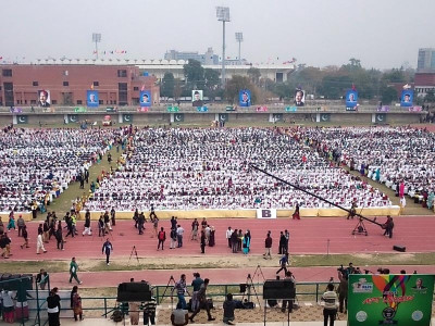 world record beaconites attend largest art lesson