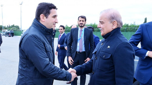 pm shehbaz sharif returns after attending cop29 in azerbaijan pm shehbaz sharif returns after attending cop29 in azerbaijan
