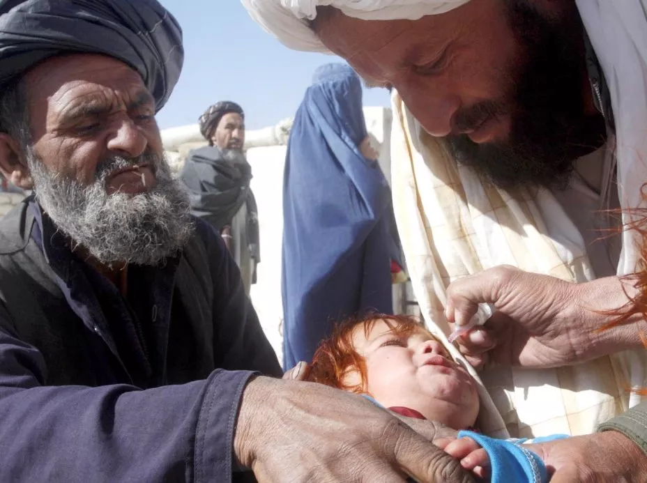 about 1 3 million oral vaccinations are administered every year to children at the torkham gate crossing photo inp about 1 3 million oral vaccinations are administered every year to children at the torkham gate crossing photo inp