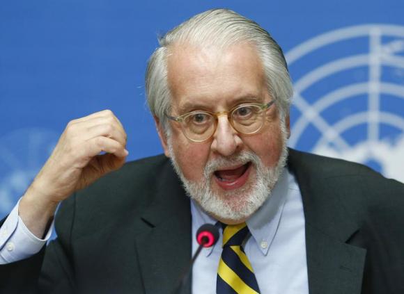 paulo pinheiro chairperson of the international commission of inquiry on syria photo reuters