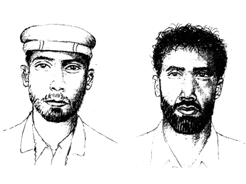 police release sketches of suicide bombers no significant leads so far