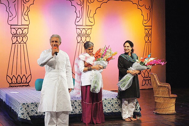 the veteran actor speaks after a successful performance of ismat apa kay naam photo file